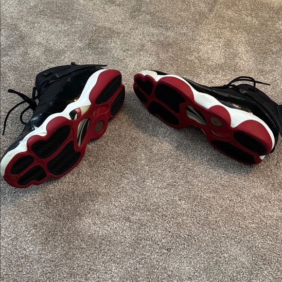 Jordan Retro 6 Rings High-Top Sneakers in Black, Red, White - Picture 5 of 5